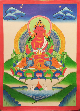 Reprezentare a lui Buddha Amitāyus